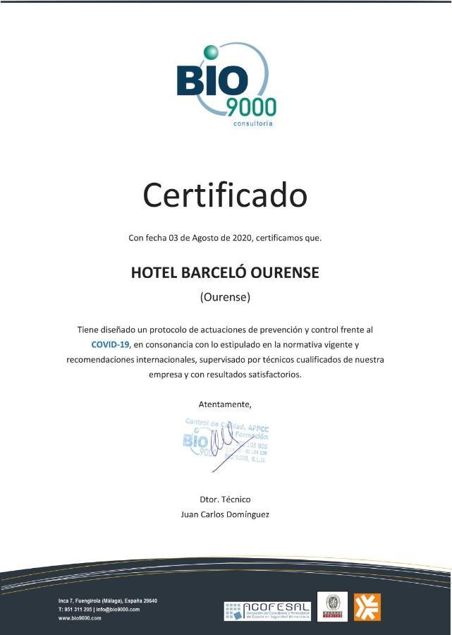 Barcelo Ourense Luaran gambar